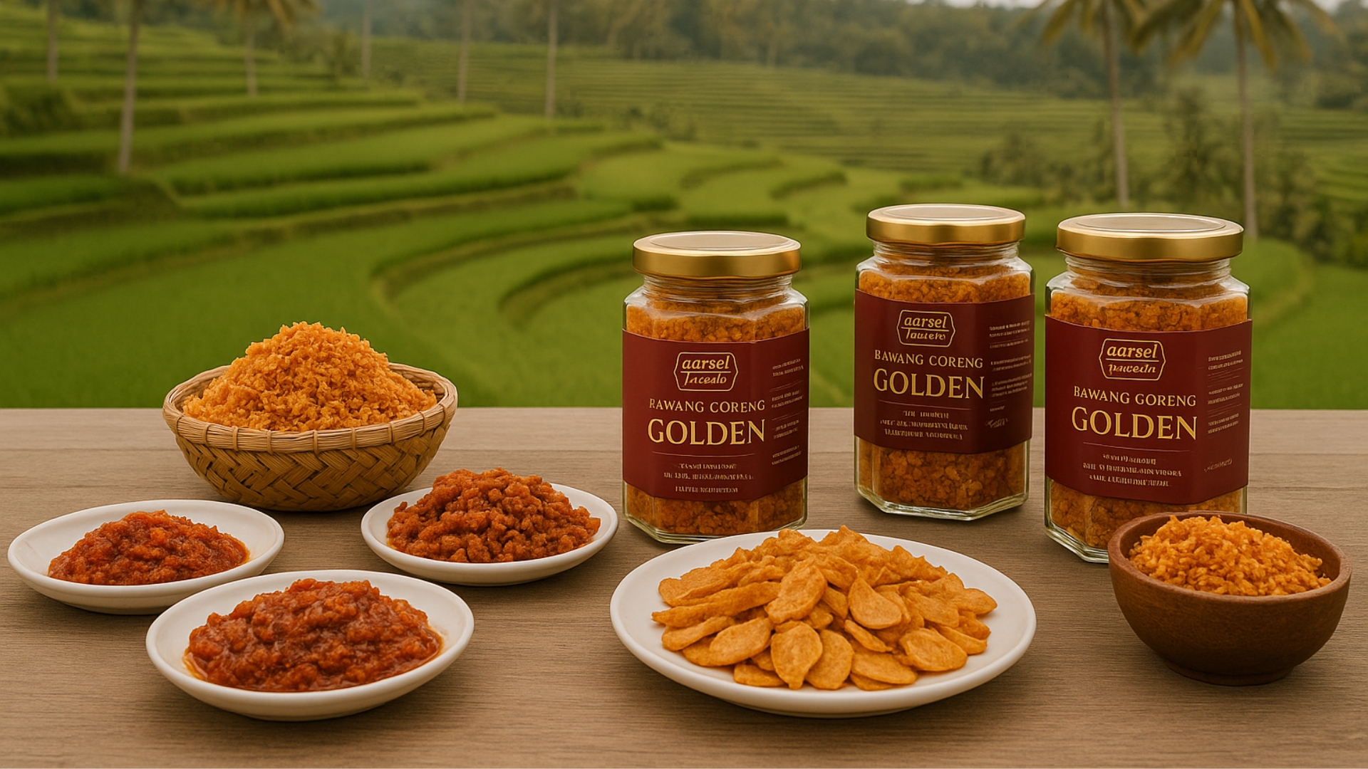 Bawang Goreng Golden Served In Nature